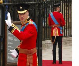 yapboz Prens William, İrlandalı At muhafızların Albay üniformalı